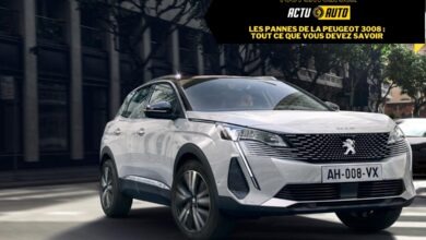 Les pannes de la peugeot 3008 tout ce que vous devez savoir